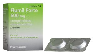 Fluimucil Comprimidos Efervescentes 600 mg x 20