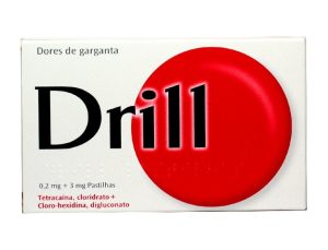Drill Pastilhas 3>0,5 mg x 24