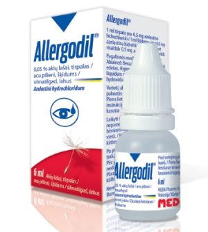Allergodil Colírio 0,5 mg>ml x 6 ml