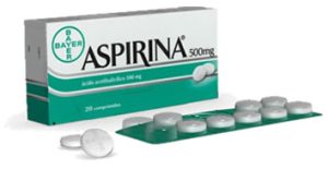 Aspirina Comprimidos 500 mg x 20