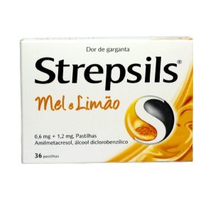 Strepsils Pastilhas Mel e Limão 0,6>1,2 mg x 36