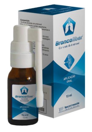 Broncoliber Solução Pulverização Oral 50mg>ml x 13 ml
