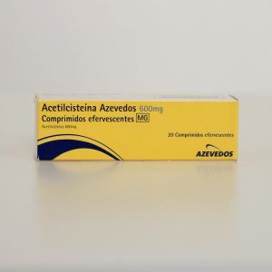 Acetilcisteína Azevedos MG Comprimidos Efervescentes 600 mg x 20