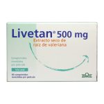 Livetan Comprimidos Revestidos 500 mg x 40