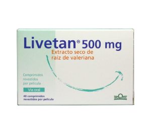 Livetan Comprimidos Revestidos 500 mg x 40