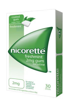 Nicorette Menta Pastilhas 2 mg x 30