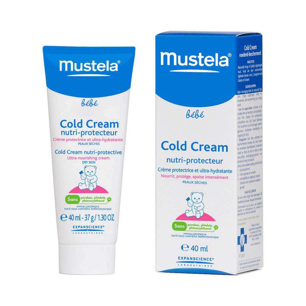 Mustela Bebé Cold Cream Creme Rosto 40 ml Mustela Bebé Cold Cream Creme Rosto 40 ml