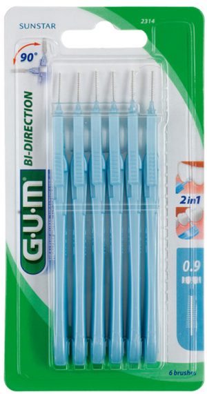 Gum Trav-Ler Escovilhão Bidireccional 0,9mm x 6