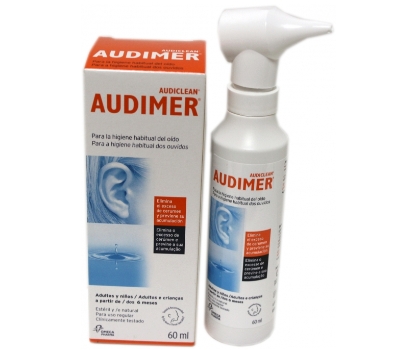 Audimer Solução Isotónica Limpeza do Ouvido 60 ml Audimer Solução Isotónica Limpeza do Ouvido 60 ml