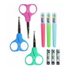 Nuby Kit Bebé - Tesoura, Corta-Unhas e Lima