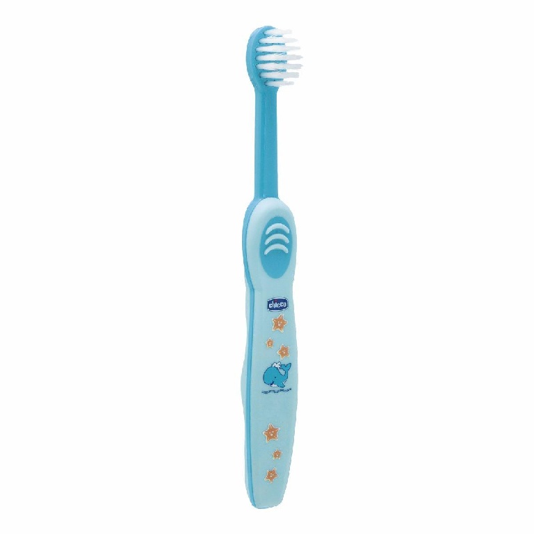 Chicco Escova Dentes Azul 6m+ Chicco Escova Dentes Azul 6m+