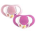 Chicco Chupeta Physio Latex Rosa 12m+ x 2
