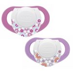 Chicco Chupeta Physio Silicone Rosa 4m+ x 2
