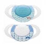 Chicco Chupeta Physio Silicone Azul 0m+