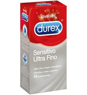 Durex Preservativos Sensitivo Ultra Fino x 10