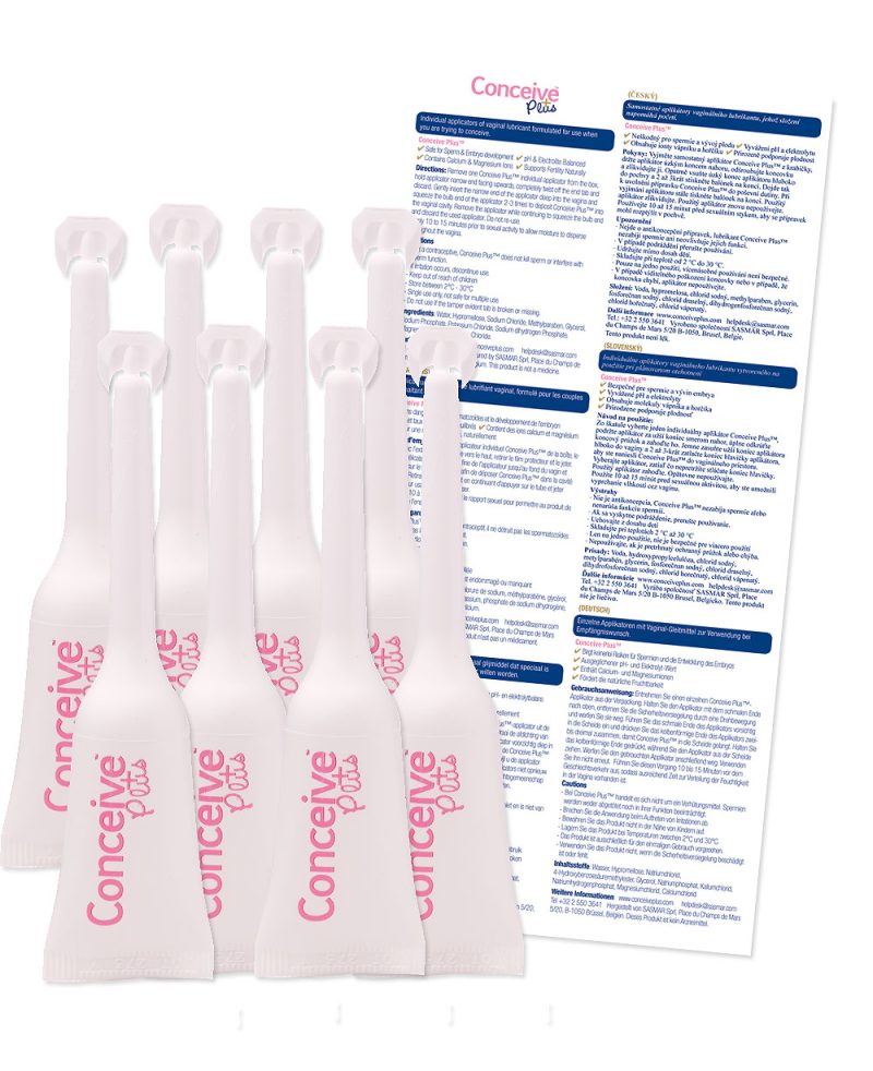 Conceive Plus Lubrificante Ampolas 4 mg x 8