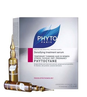 Phyto Ampolas Queda Cabelo Mulher Phytocyane 7,5ml X 12 Phyto Ampolas Queda Cabelo Mulher Phytocyane 7,5ml X 12