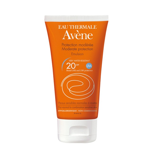 Avene Solar Emulsão FPS UVB 20 UVA 20 50 ml Avene Solar Emulsão FPS UVB 20 UVA 20 50 ml