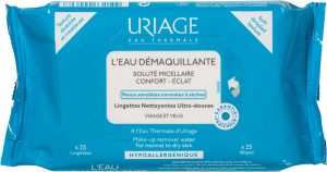 Uriage Toalhete Desmaquilhante Peles Secas X 25
