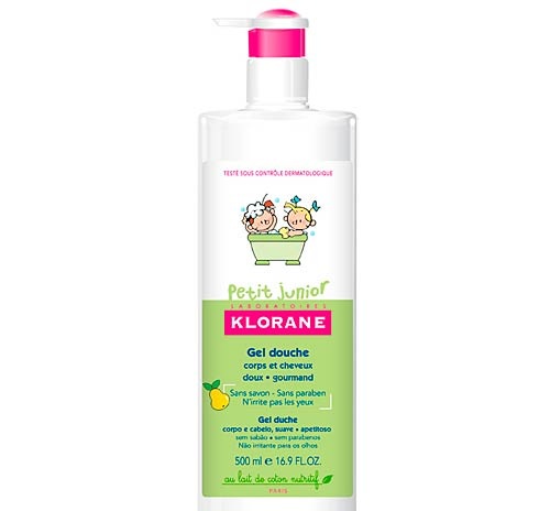 Klorane Petit Júnior Gel Corpo e Cabelo Framboesa 500 ml Klorane Petit Júnior Gel Corpo e Cabelo Framboesa 500 ml