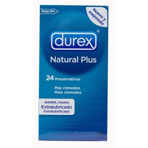 Durex Preservativos Natural Plus x 24