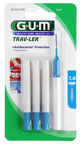 Gum Trav-Ler Escovilhão Cónico 1,6mm x 6 Gum Trav-Ler Escovilhão Cónico 1,6mm x 6