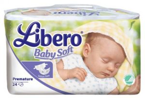 Libero Baby Soft Fraldas Prematuro x 24