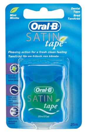 Oral B Fita Dentaria Satintape Menta