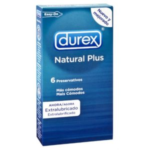 Durex Preservativos Natural Plus x 6