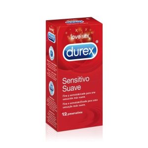 Durex Sensitivo Suave Preservativo x 12