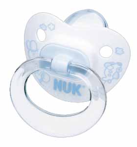 Nuk Chupeta N1 Silicone Azul x 2