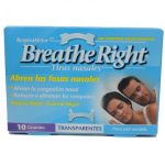 Breathe Right Penso Nasal Transparente Grande x 10