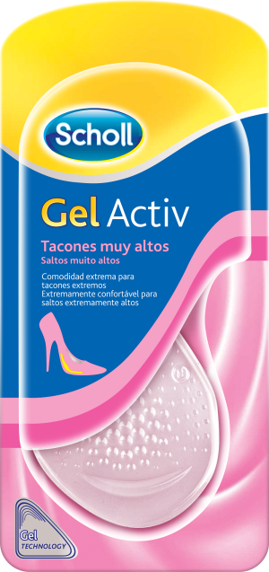 Scholl Palmilha Gelactiv Salto Alto x 2 Scholl Palmilha Gelactiv Salto Alto x 2