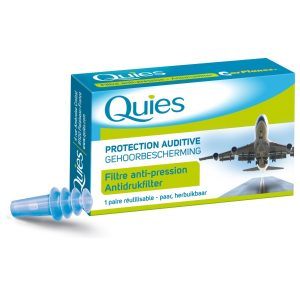 Quies Tampão Auricular Viagem Adulto x 5