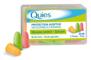 Quies Tampão Auricular Silicone Criança x 9