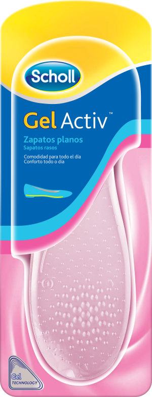 Scholl Palmilha Gelactiv Sapatos Rasos x 2 Scholl Palmilha Gelactiv Sapatos Rasos x 2