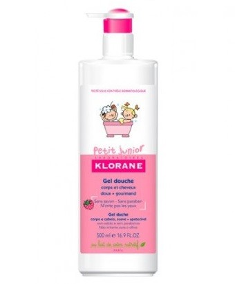 Klorane Petit Júnior Gel Corpo e Cabelo Framboesa 500 ml Klorane Petit Júnior Gel Corpo e Cabelo Framboesa 500 ml