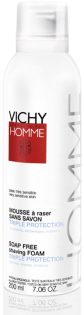 Vichy Homme Mousse Barbear Sem Sabão 200 ml