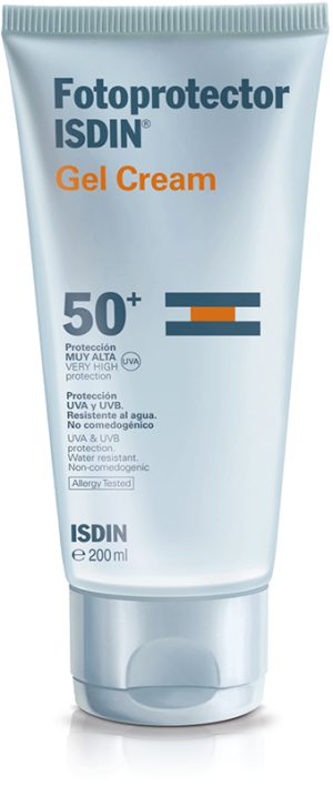 Isdin Fotoprotetor Gel Creme FPS 50+ 200 ml