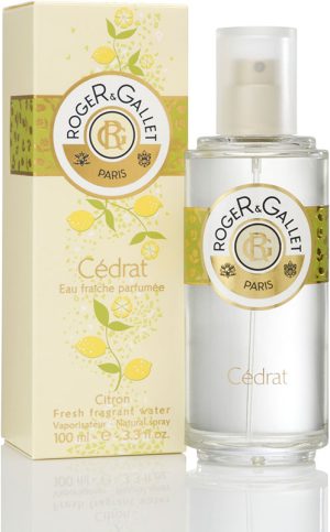 Roger & Gallet Cedrat Água Perfumada 100 ml Roger & Gallet Cedrat Água Perfumada 100 ml