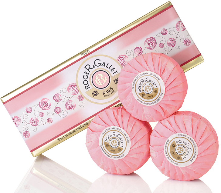 Roger & Gallet Rose Sabonete 100 g X 3 Roger & Gallet Rose Sabonete 100 g X 3