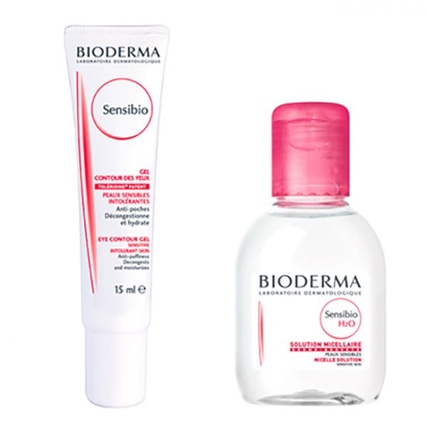 Sensibio Gel Contorno de olhos 15ml + Água Micelar 100ml Sensibio Gel Contorno de olhos 15ml + Água Micelar 100ml