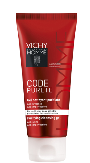 Vichy Homme Code Purete Gel Limpeza Purificante 100 ml