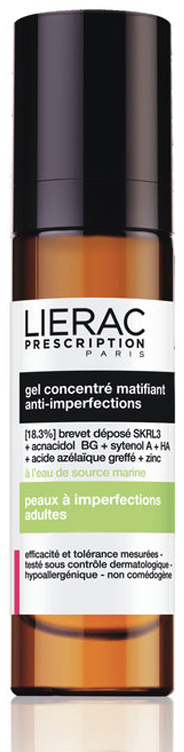 Lierac Prescription Gel Matificante Imperfeições 40 ml