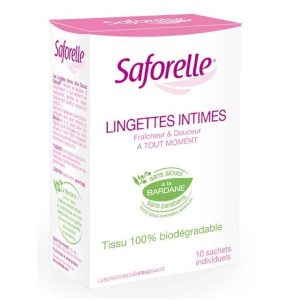 Saforelle Toalhete Íntimo x 10