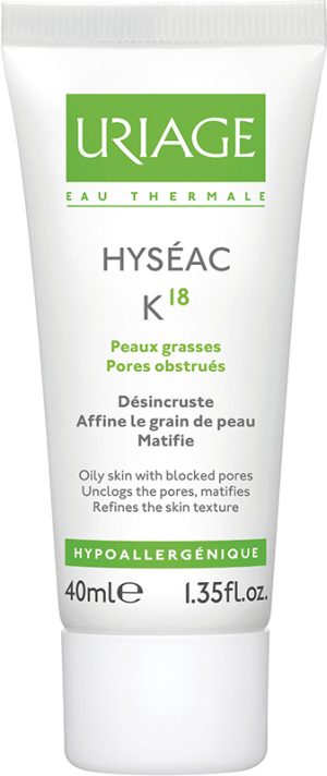 Uriage Hyseac Emulsão K 18 40 ml