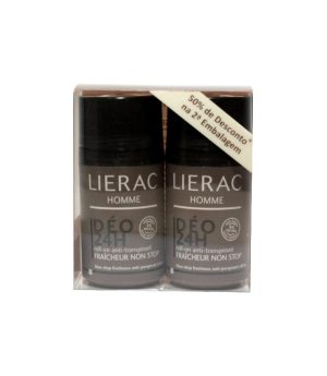 Lierac Homme Deo 24h Roll On 50 ml X 2