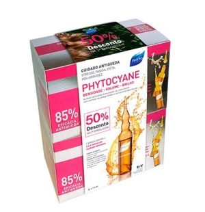 Phyto Ampolas Queda Cabelo Mulher Phytocyane 7,5ml X 12 Phyto Ampolas Queda Cabelo Mulher Phytocyane 7,5ml X 12