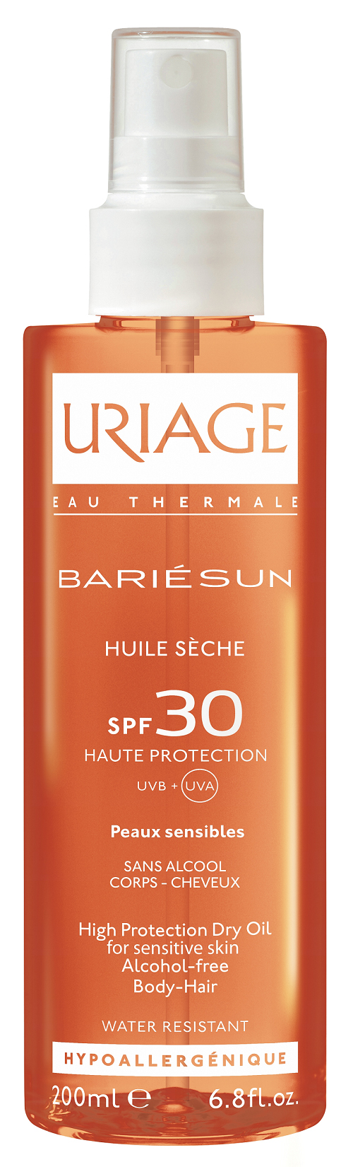 Uriage Bariesun Óleo Seco FPS 30 200 ml Uriage Bariesun Óleo Seco FPS 30 200 ml