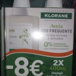 Klorane Champô DUO Ortiga Branca 400 Ml